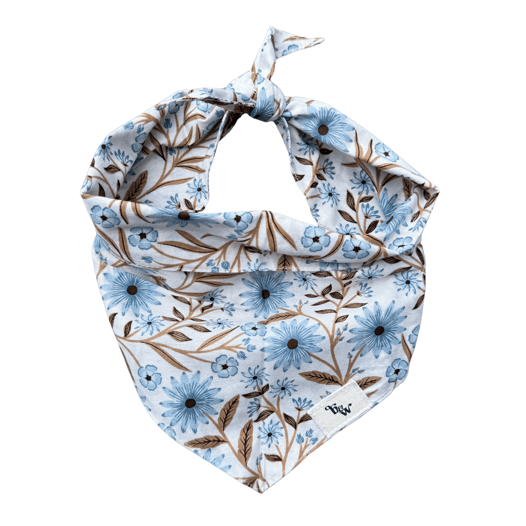 Autumn Aster Bandana - Bark and Willow