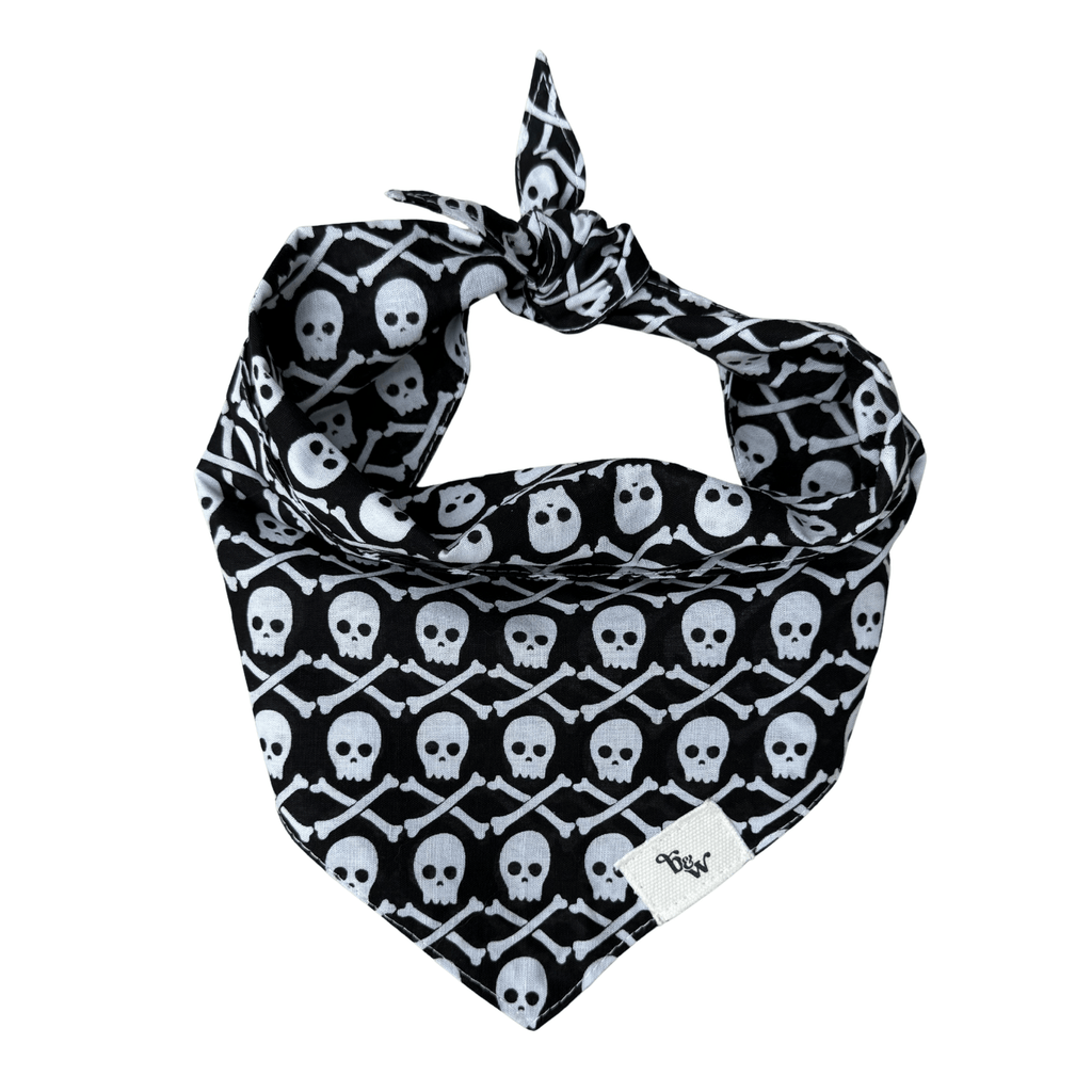 Bad to the Bone Bandana - Bark and Willow
