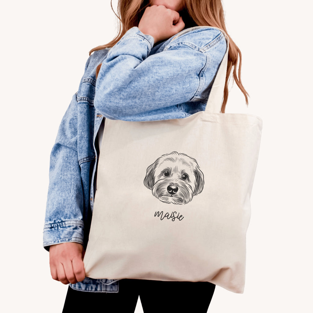 Custom Pet Portrait Tote Bag