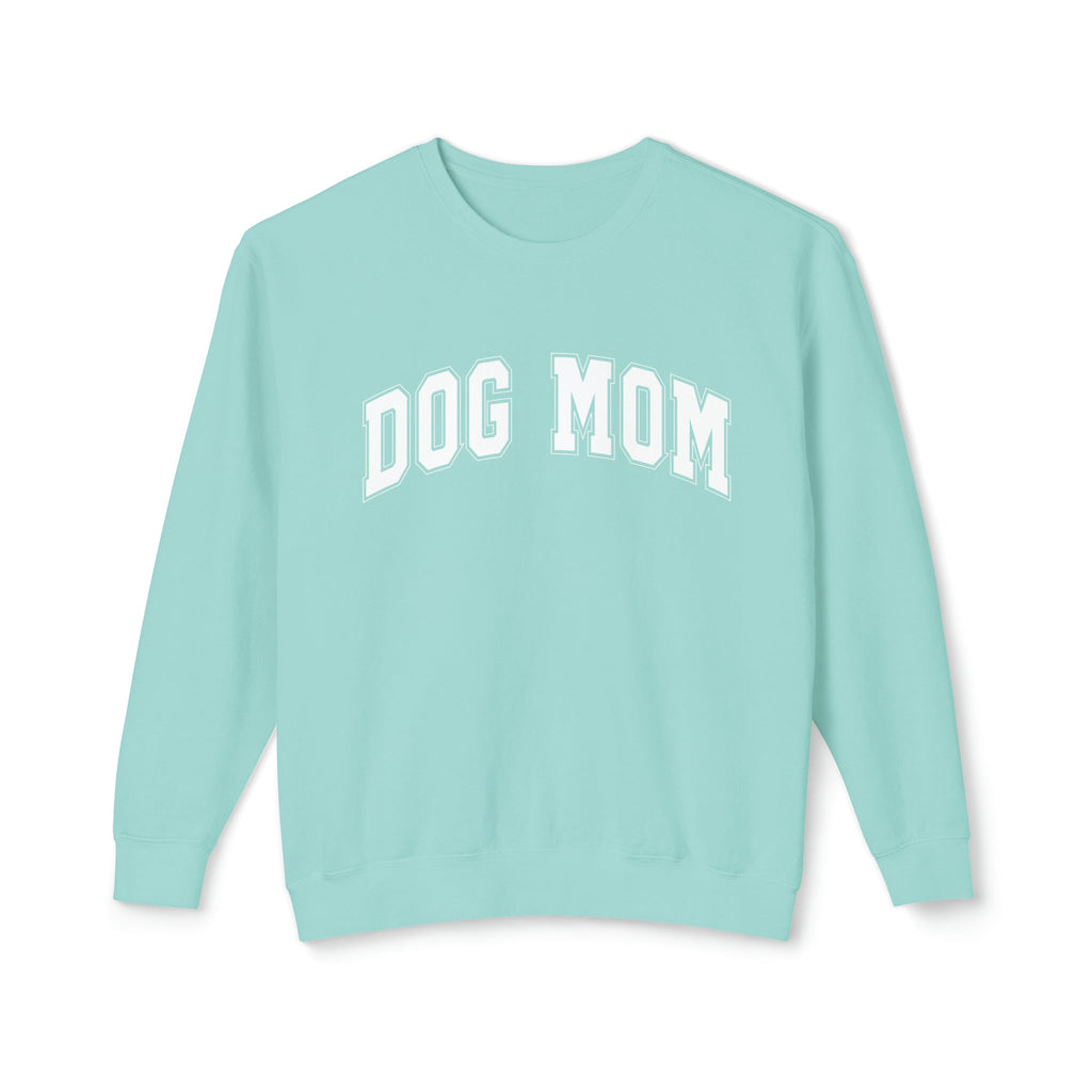 Dog Mom Varsity Crewneck Sweatshirt - Bark and Willow