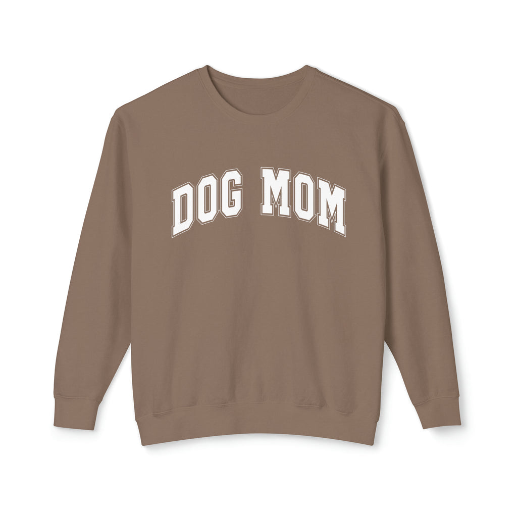 Dog Mom Varsity Crewneck Sweatshirt - Bark and Willow