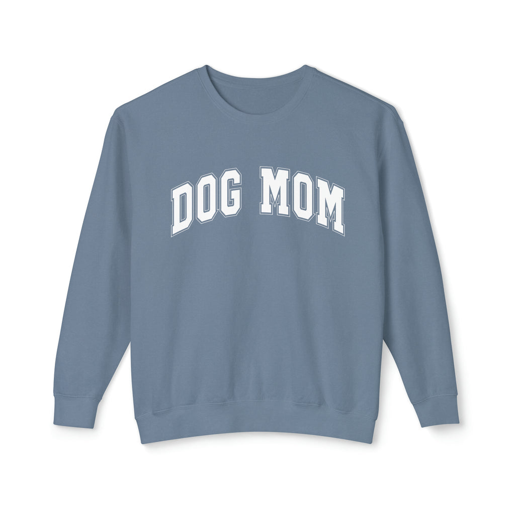 Dog Mom Varsity Crewneck Sweatshirt - Bark and Willow