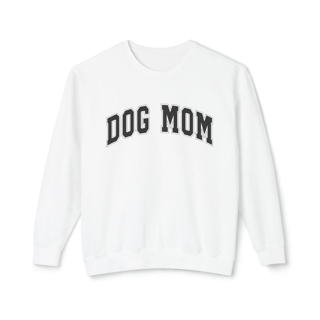 Dog Mom Varsity Crewneck Sweatshirt - Bark and Willow