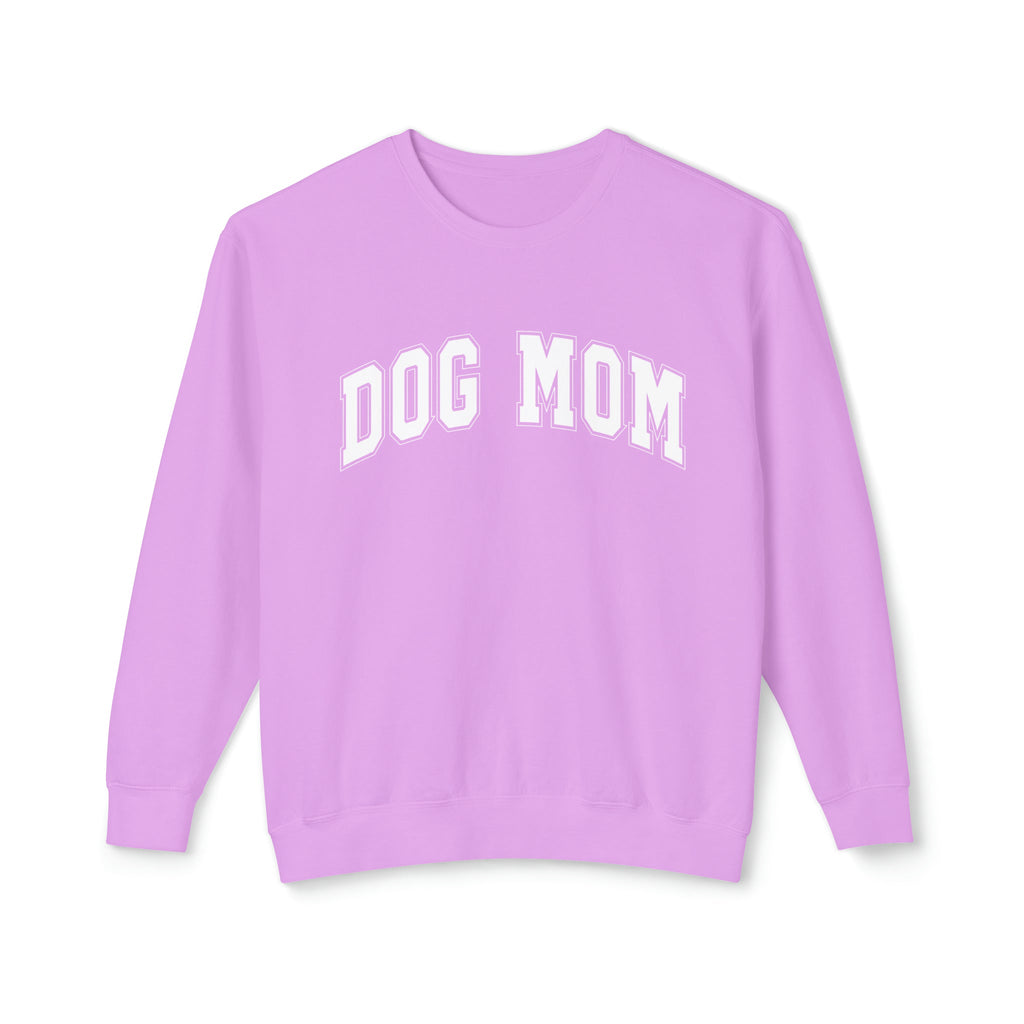 Dog Mom Varsity Crewneck Sweatshirt - Bark and Willow