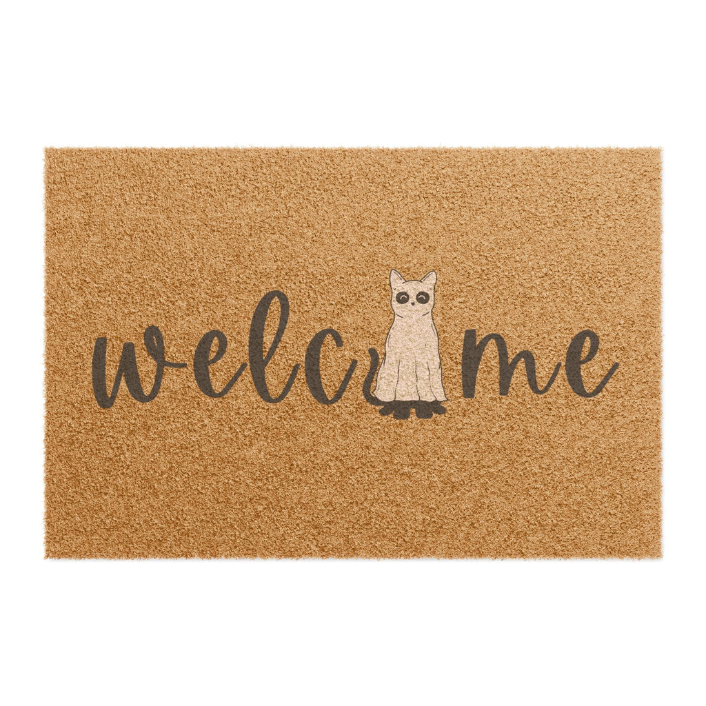 Halloween "Welcome" Door Mat *Pick Your Breed* - Bark and Willow