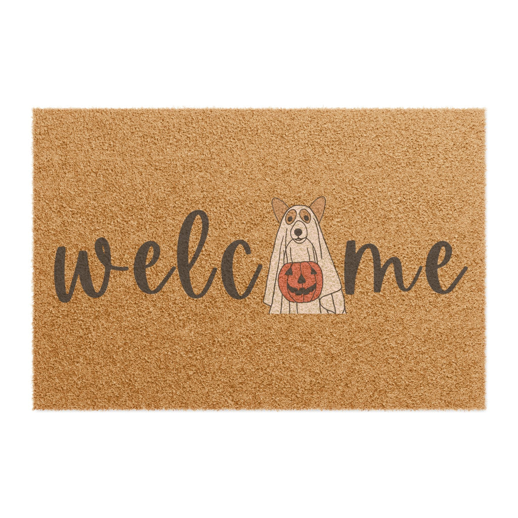 Halloween "Welcome" Door Mat *Pick Your Breed* - Bark and Willow