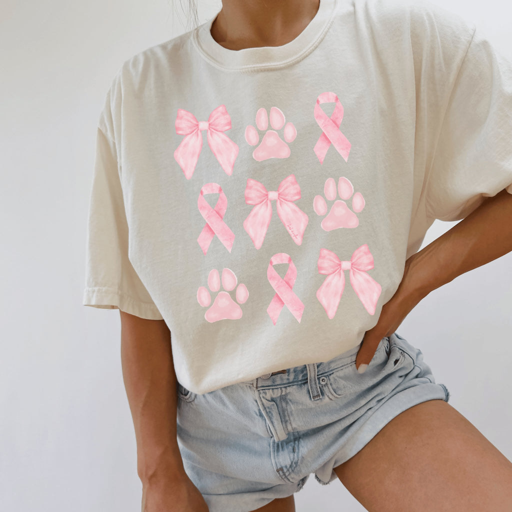 Ribbons, Bows & Paws Tee - Bark and Willow