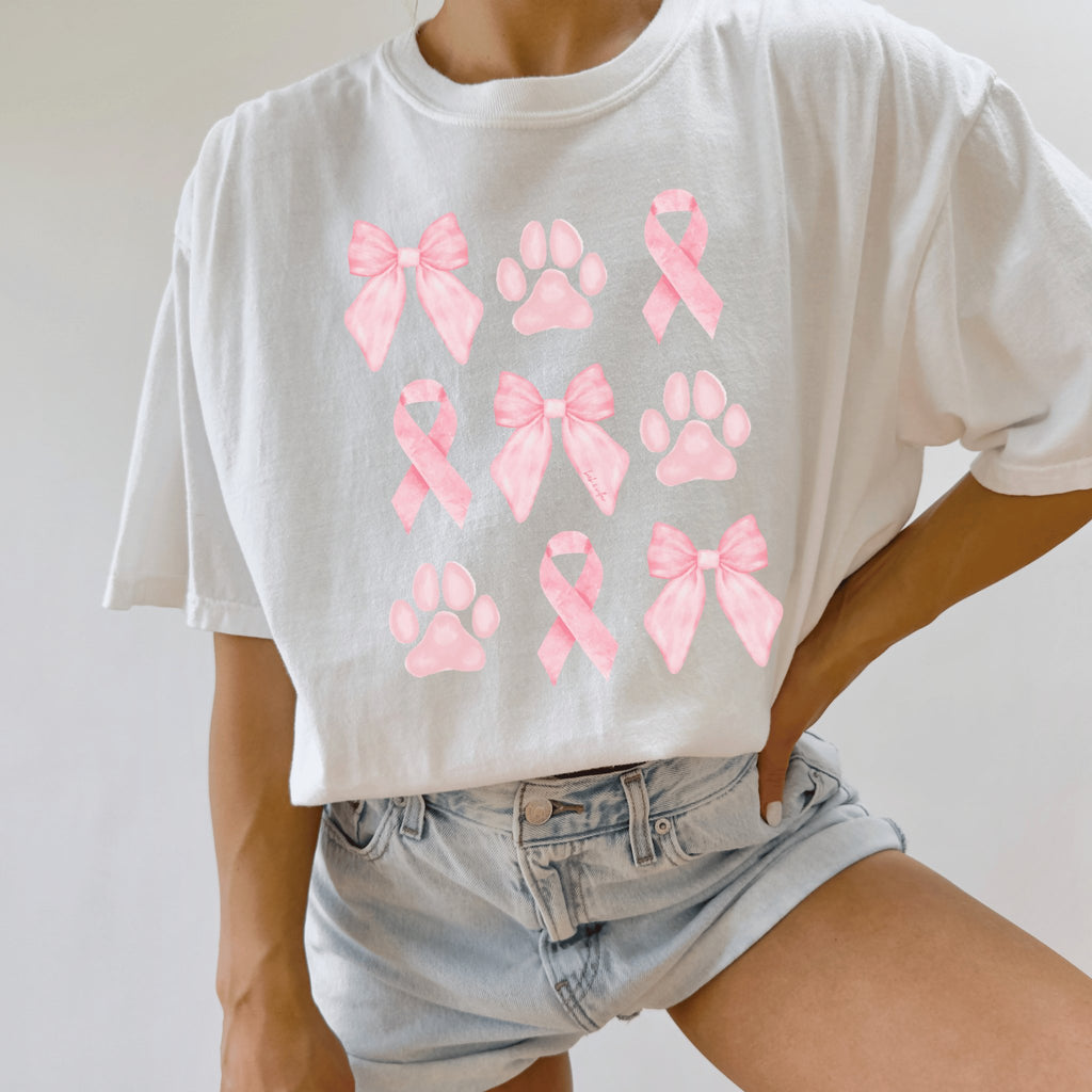 Ribbons, Bows & Paws Tee - Bark and Willow