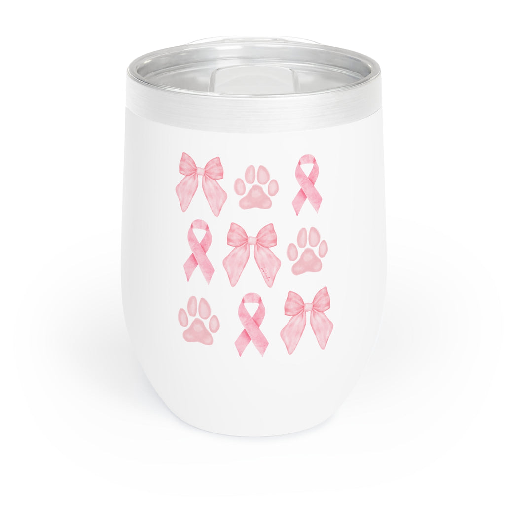 Ribbons, Bows & Paws Wine Tumbler - Bark and Willow