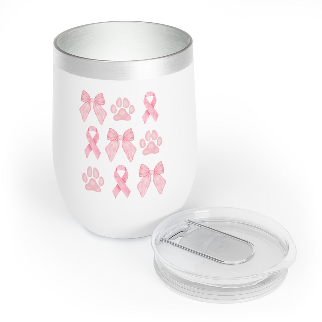 Ribbons, Bows & Paws Wine Tumbler - Bark and Willow