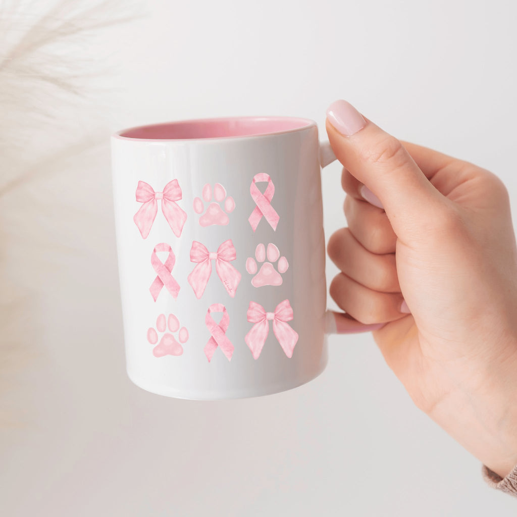 Ribbons, Paws & Bows Mug - Bark and Willow