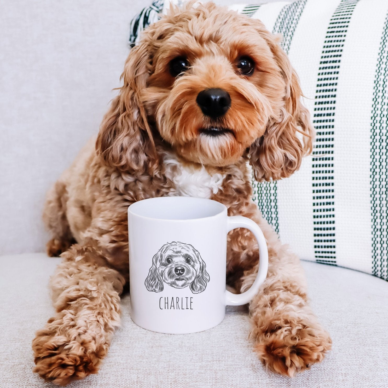 Custom Pet Dog Picture Coffee Mugs Custom Pet Mug Personalized Dog