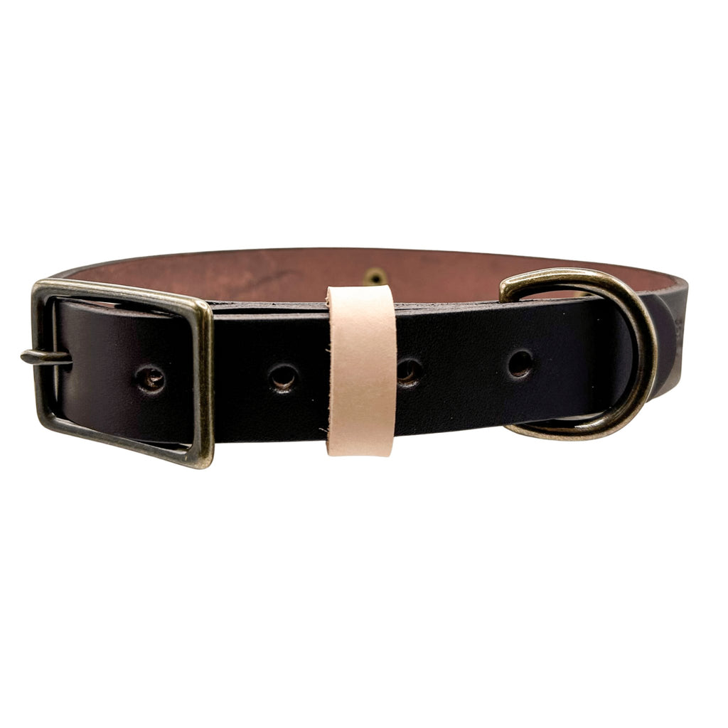 Brown Leather Dog Collar - Inspired by Gucci Horsebit